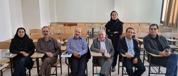 جلسه دفاع از رساله دکتری خانم پدیده نوبخت 